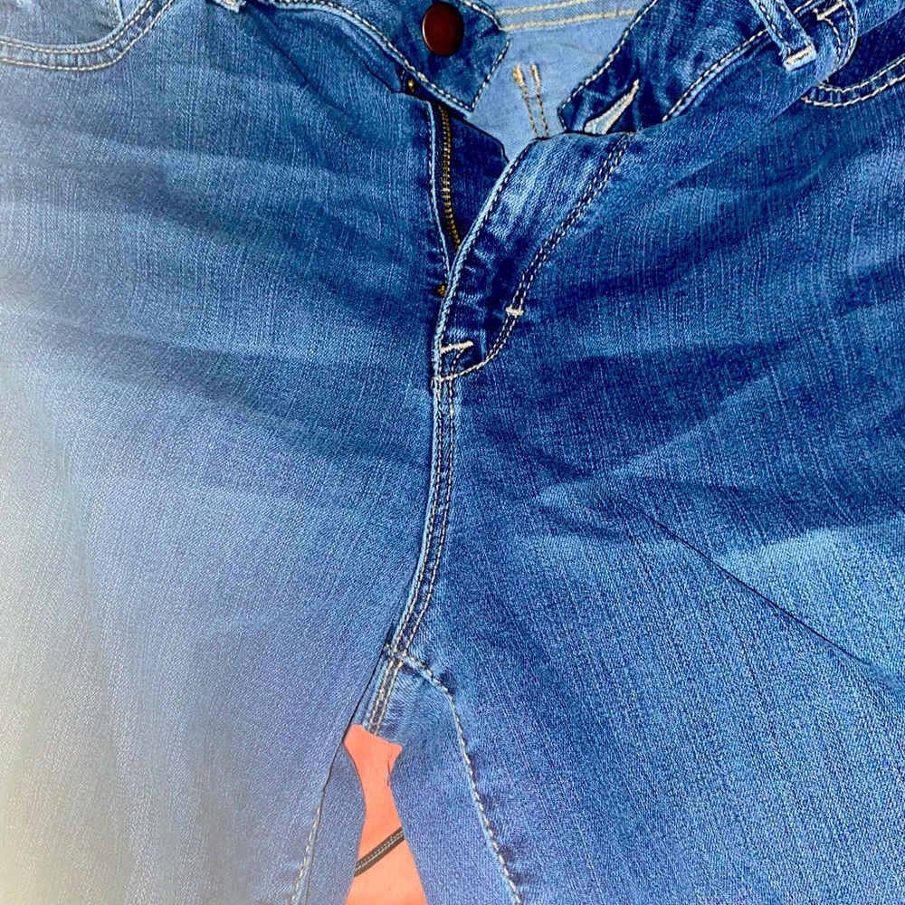 Pants with small rips